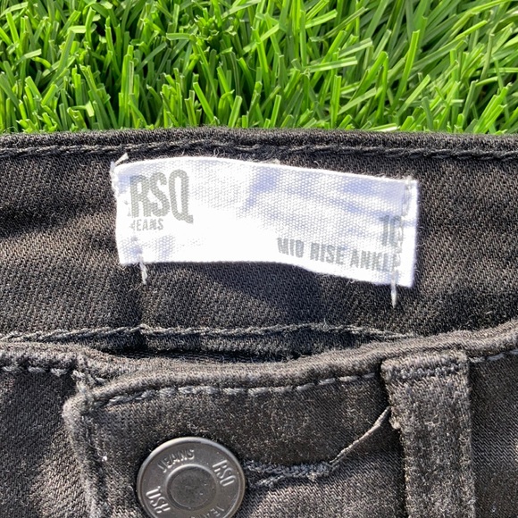 RSQ Jeans // Girls Size 10 // Mid Rise Ankle - Picture 2 of 11